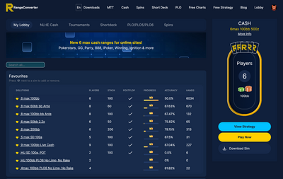 The GTO Poker Trainer guide
